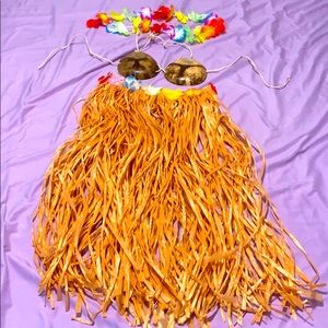 Hula dancer halloween costume